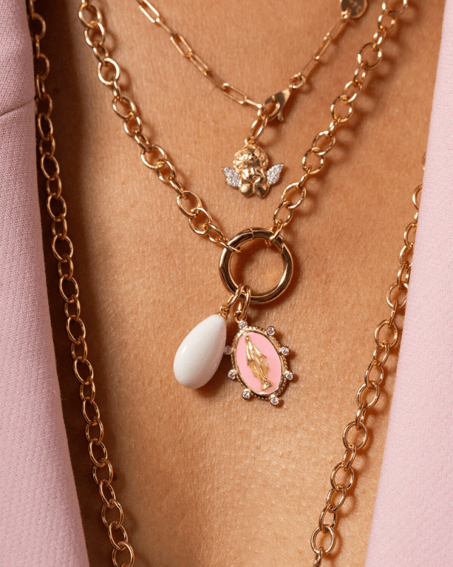 Charm Madonna Green - cb-cn 28 Charm Madonna Green - cb-cn 28